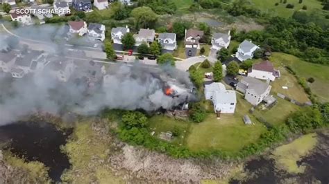 Round Lake Beach house fire fueled by hot and dry weather destroys home ...