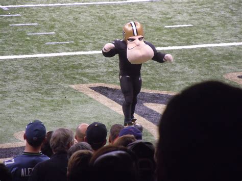 Sir Saint New Orleans Saints Mascot | Rod | Flickr