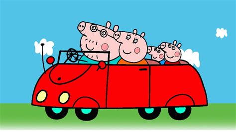 Coloring Pages Peppa Pig Car - Peppa Pig Coloring Pages On Coloring Book Info / Peppa pig ...