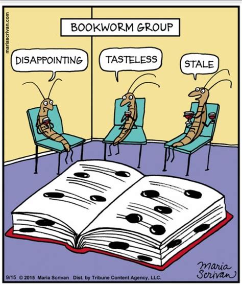 Mystery Fanfare: Cartoon of the Day: Bookworm Group