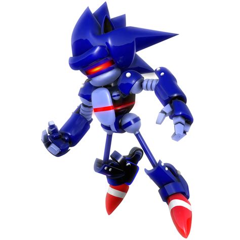 Mecha Sonic Render by Nibroc-Rock on DeviantArt | Sonic, Sonic fan art, Sonic art