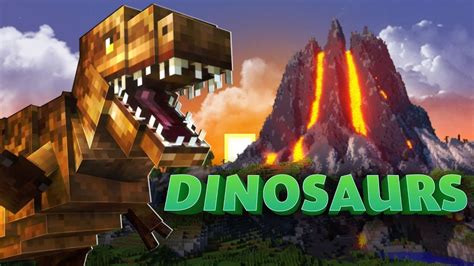 Minecraft Dinosaur World l Minecraft Dinosaur Build Hacks l Dinosaur In Minecraft Video 2022 ...