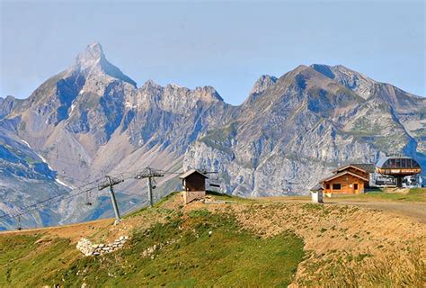 Samoens, ski resort of the Grand Massif ski area