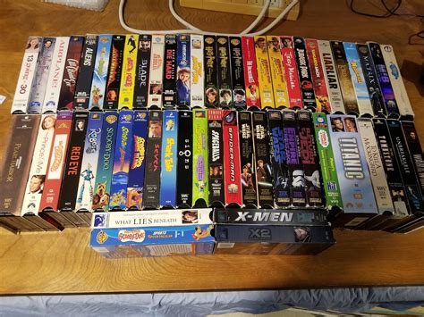 The second part of my VHS collection after about a year of collecting ...