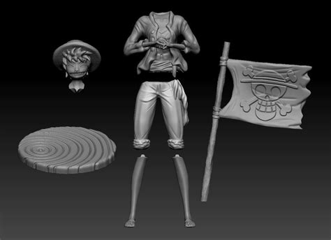 3D print model Luffy one | CGTrader