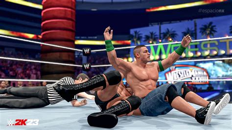 WWE 2K23 John Cena vs The Rock WrestleMania 28 (2K SHOWCASE MODE) - YouTube