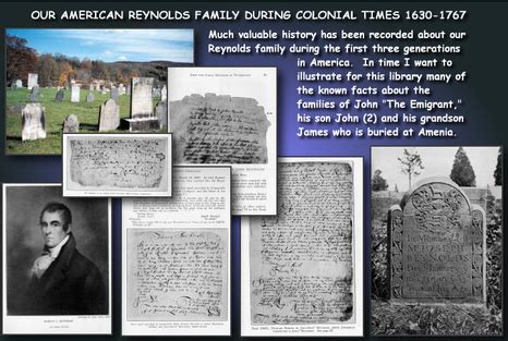 Our Roots - Robert N. Reynolds Family History