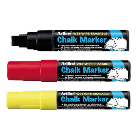 Artline CHALK Marker for all blackboards 12mm, flat | RDG