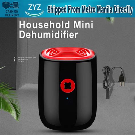 【Fast Delivery】Mini 800ML Dehumidifier Electric Quiet Drying Damp ...