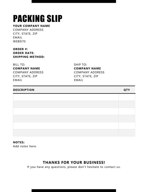 4 TEMPLATES: Editable Invoice Template, Editable Quote Template, Editable Packing Slip Template ...