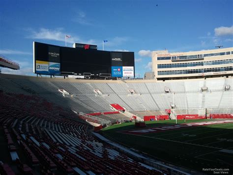 Section E at Camp Randall Stadium - RateYourSeats.com