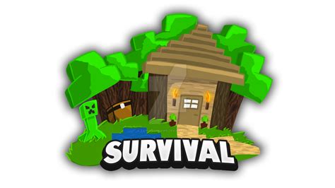 Minecraft Survival Logo by FangurlDraws on DeviantArt