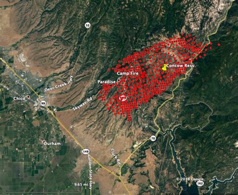 Wildfire burns into Paradise, California, forcing evacuations - Wildfire Today