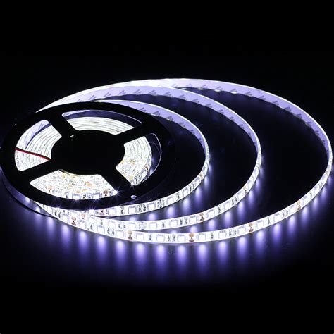 Waterproof 16.4FT SMD 5050 Cool White LED Strip Lights ح SUPERNIGHT ...