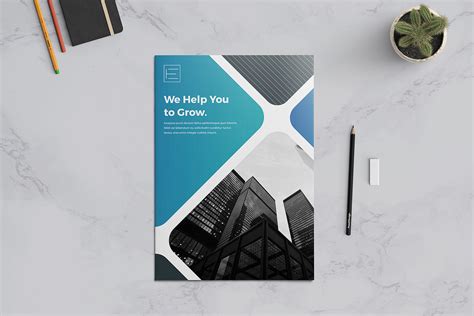 A4 Brochure Template | Creative Brochure Templates ~ Creative Market