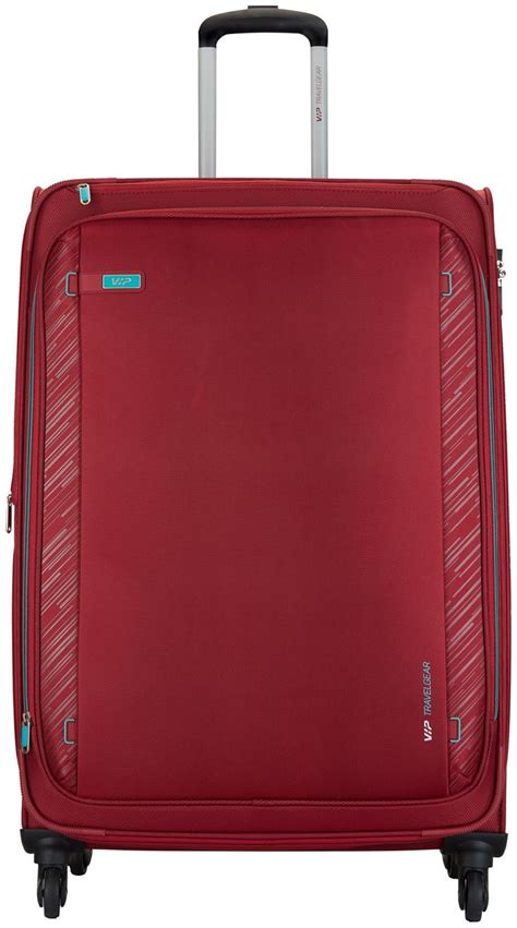 Buy VIP Large Size Soft Luggage Bag ( Maroon , 4 Wheels ) Online at Low Prices in India ...