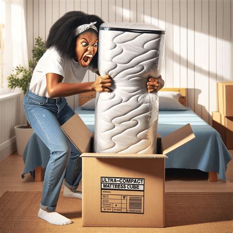 Packing A Big Mattress In A Little Box | STL Beds: (636) 296-8540