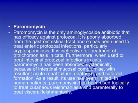 Antiprotozoal drugs classification,mechanism of action uses and adverse ...