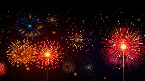 Fireworks Background For Diwali Festival Card Design, Festival ...