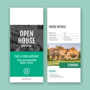 Free & Customizable Real Estate Door Hangers Templates from Xara