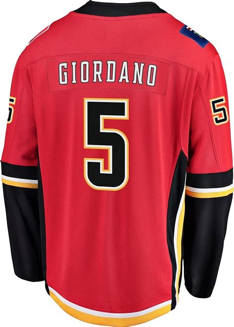 Amazon.com: Hockey_Jersey_Mark_Giordano_Red_Player_Jersey_Men's/Women's/Youth : Clothing, Shoes ...