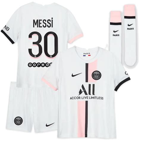 Messi PSG 21/22 Away Kids Kit by Nike - SoccerArmor