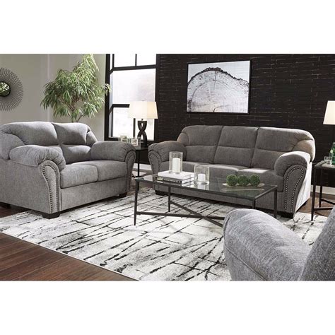 Allmax Pewter Sofa 2810538 | Ashley Furniture | AFW.com