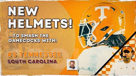 Tennessee Vols Football | Brand New Helmets! | Tennessee vs South ...