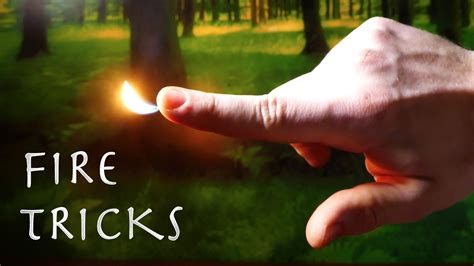 4 Simple Fire Tricks YOU SHOULD KNOW - YouTube