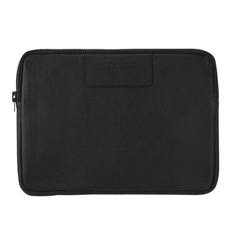 'Before I leave' leather laptop case – green with envy nz