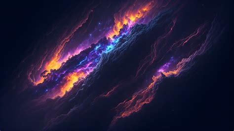 1920x1080 Resolution Space Storm HD Galaxy 1080P Laptop Full HD Wallpaper - Wallpapers Den