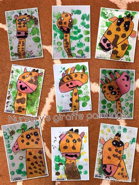 Rumble in the Jungle - Giraffes | Jungle crafts, Giraffe crafts, Jungle art