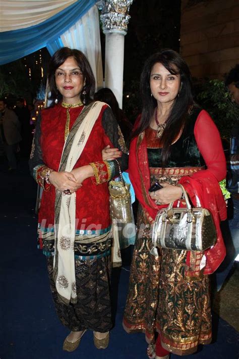 Poonam Dhillon and Zeenat Aman at Banpreet Singh's Son Wedding Media