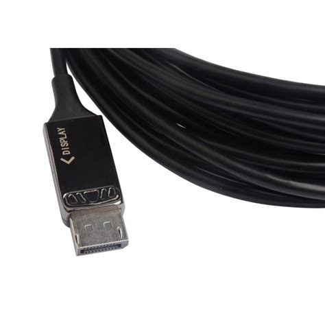 DisplayPort AOC Connection Cable 8K, M-M, 10m, black | black | 10.0 m | ICOC-DSP-HY-010