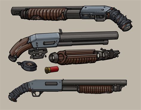 Sawed-Off Shotgun - Josh Wilkinson | 3D Artist