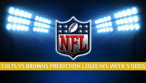 Colts vs Browns Predictions, Picks, Odds, Preview | Week 5 2020