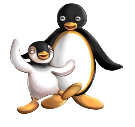 Pingu and Pinga by happychild on DeviantArt