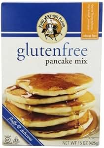 Amazon.com : King Arthur Gluten-Free Pancake Mix, 15 oz : Grocery ...