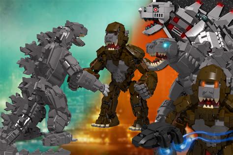 LEGO IDEAS - Godzilla vs. Kong - One Will Fall