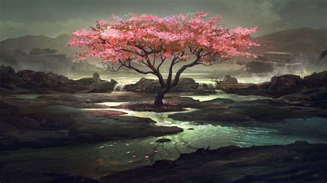 Pink Trees Wallpapers - Wallpaper Cave