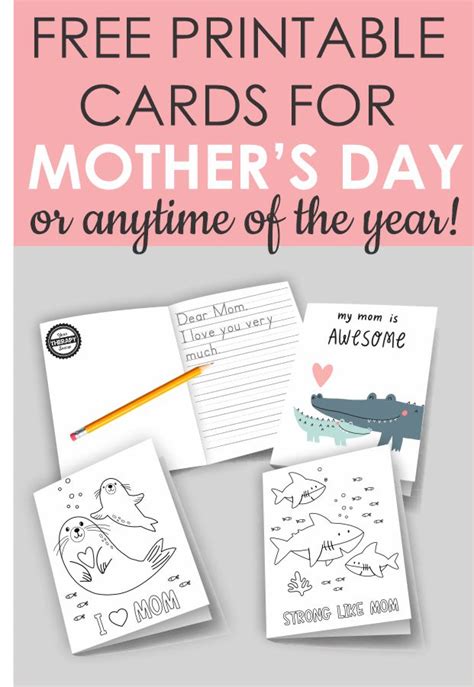 Heartfelt and Handwritten Mother's Day Card Ideas for Kids - Your Therapy Source