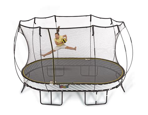 13ft x 8ft Springfree Trampoline & Safety Net Enclosure