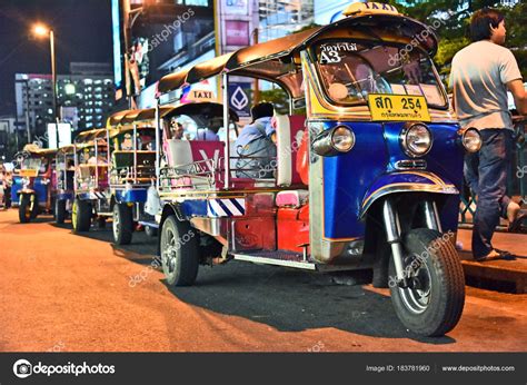 Tuk-tuk, an auto rickshaw in Bangkok, Thailand – Stock Editorial Photo ...