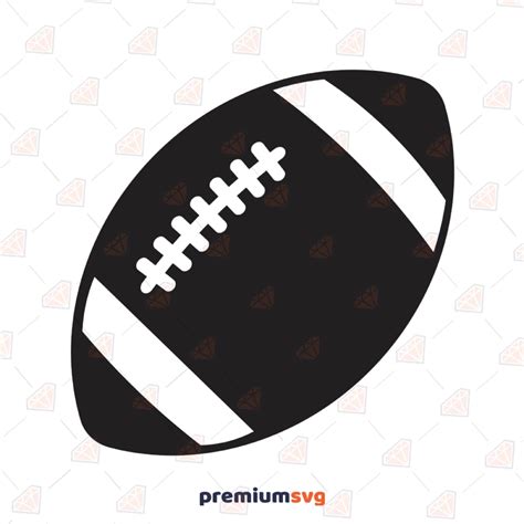 American Football SVG Cut File, Instant Download | PremiumSVG