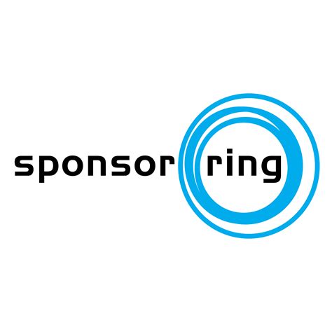 Sponsor Ring Logo PNG Transparent & SVG Vector - Freebie Supply