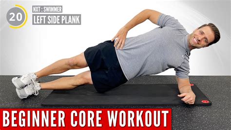 Core Workout For Beginners - 10-Minute Follow Along - YouTube