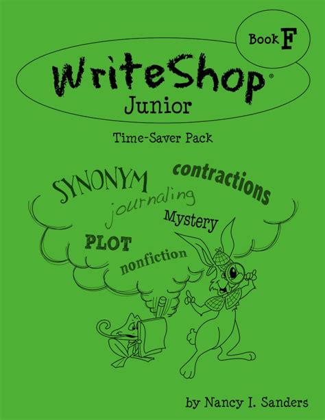 WriteShop Junior Time-Saver Pack | Book F - SCAIHS South Carolina Association of Independent ...