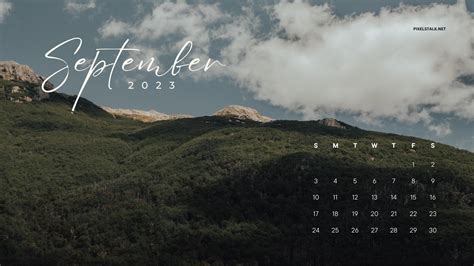 September 2023 Calendar Desktop Wallpapers Free Download