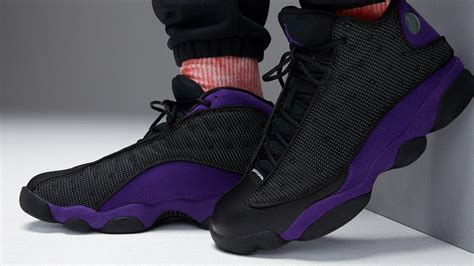 Sneakers Release – Jordan 13 Retro “Black/Court Purple/White” Men’s & Kids’ Shoes Launching 1/8