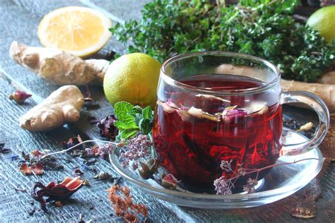 How to make Healthy Ginger Hibiscus Tea | Cook For Your Life